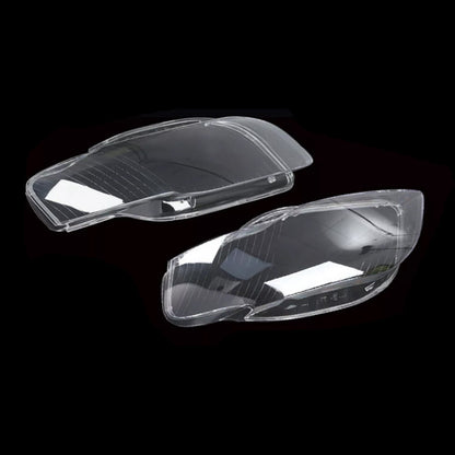 2PCS Front Headlight Glass Clear Cover For Audi A4 B7 8E 2005-2008