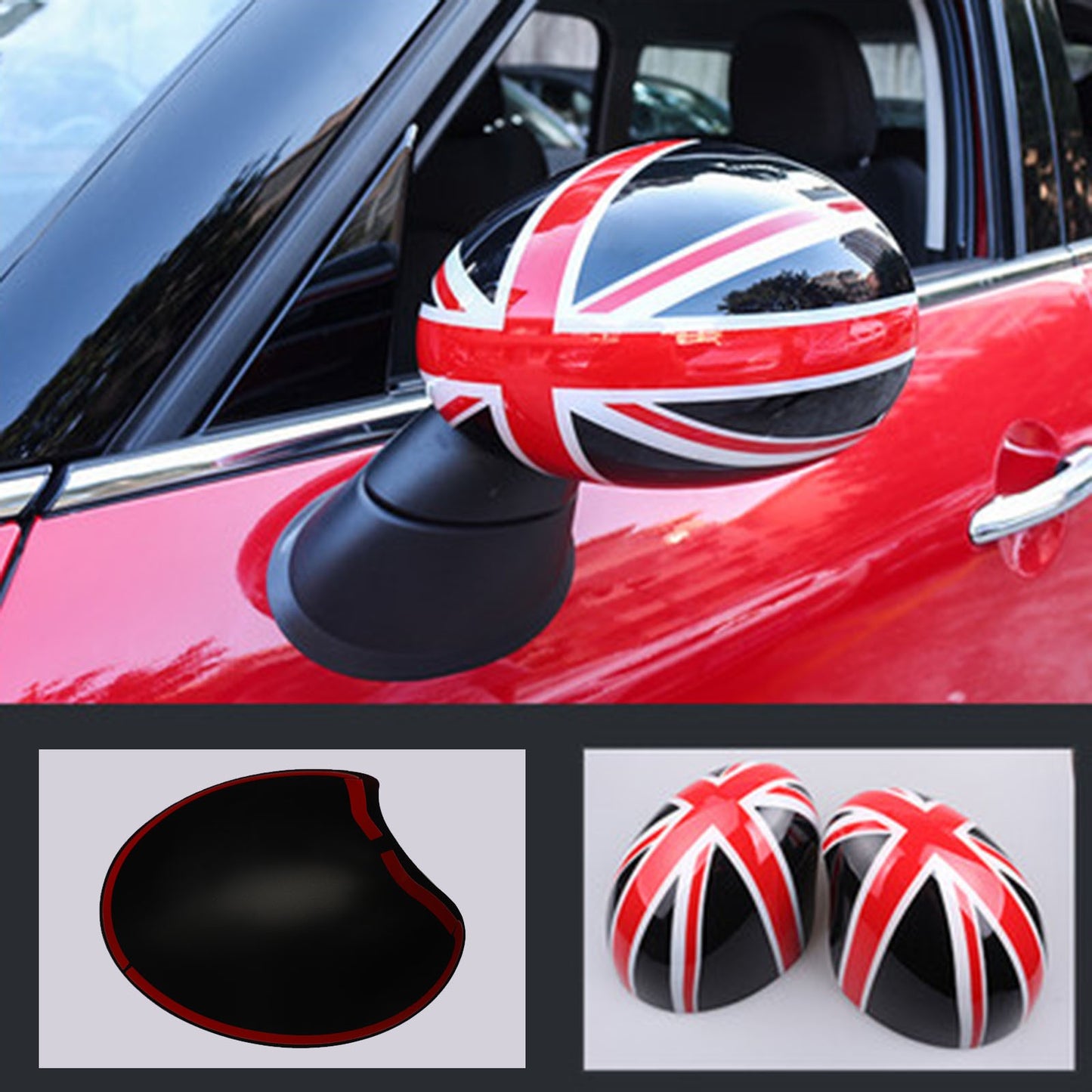 Mirror Covers Fit MINI Cooper R61 R55 R56 R57 R58 R59 R60 Power Fold Mirror
