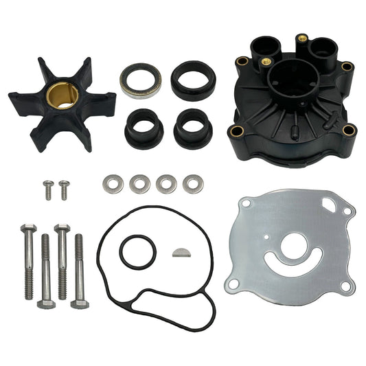 Solid Spare Water Pump Kit w/Housing for Johnson Evinrude 1973-77 85-135 HP 0777807, 0439140