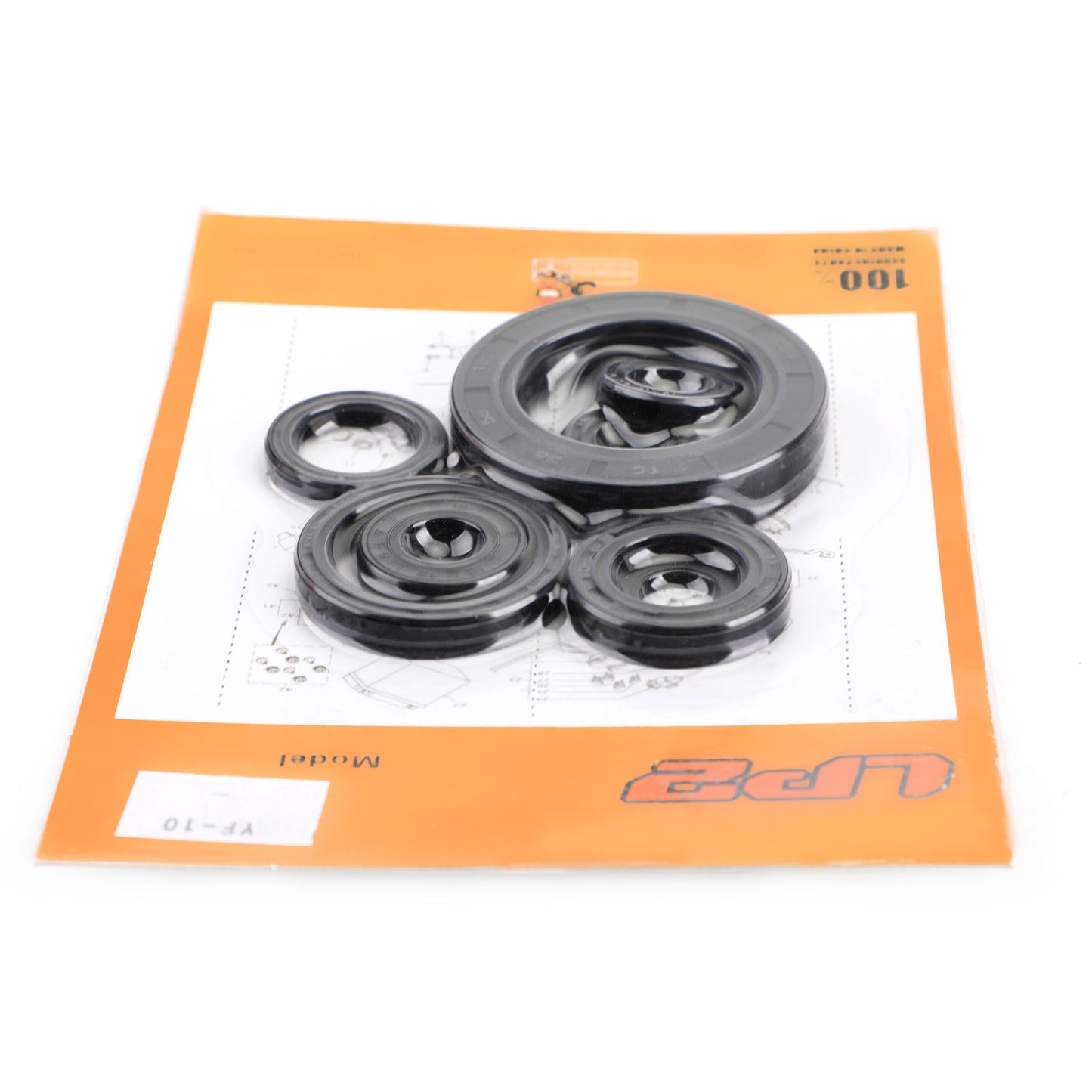 8pcs Engine Oil Seal Kit Set for Honda CR250R 1988/1989-1991 CR500R 1989-2001