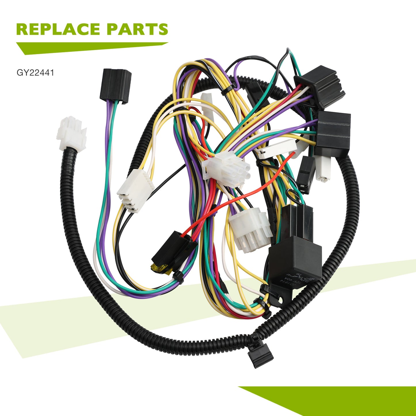 GY22441 Tractor Wire Harness Fits John Deere D140 D155 D160 D170 X165 100 Series