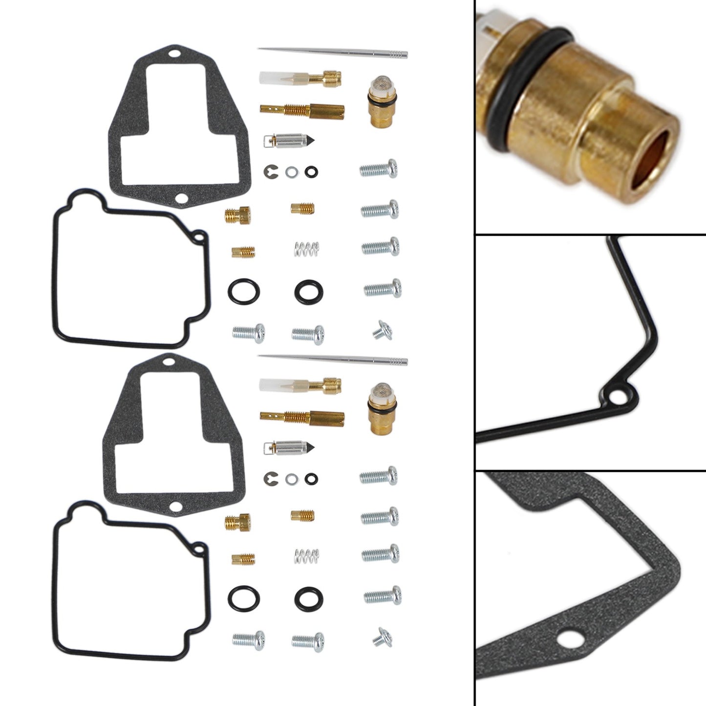 2X Carburetor Rebuild Repair Kit fit for Suzuki DR250 DR350