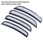 Solid Spare For 2015-2022 2023 Dodge Charger R/T SXT 4X Smoke Bumper LED Side Marker Lights