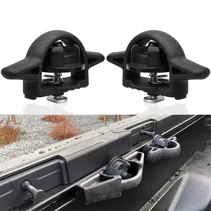 4PCS Cargo Truck Bed Tie Down Cleats For 2005-2020 Toyota Tacoma Black