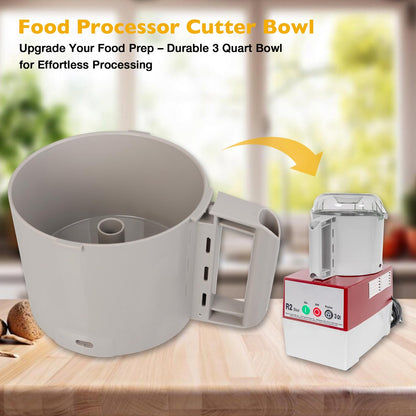 Replacement For Robot Coupe 112204S Cutter Bowl R2 R2B R2 Dice Food Processor
