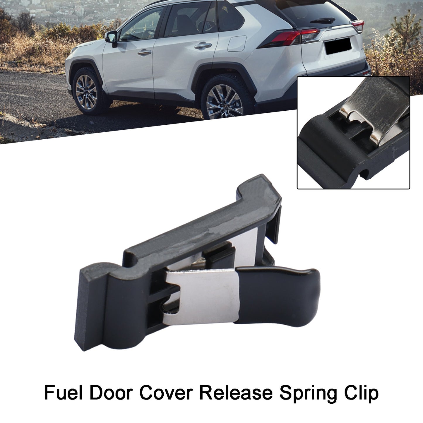 Fuel Door Cover Release Spring Clip For Toyota Rav4 2019-2021 2020