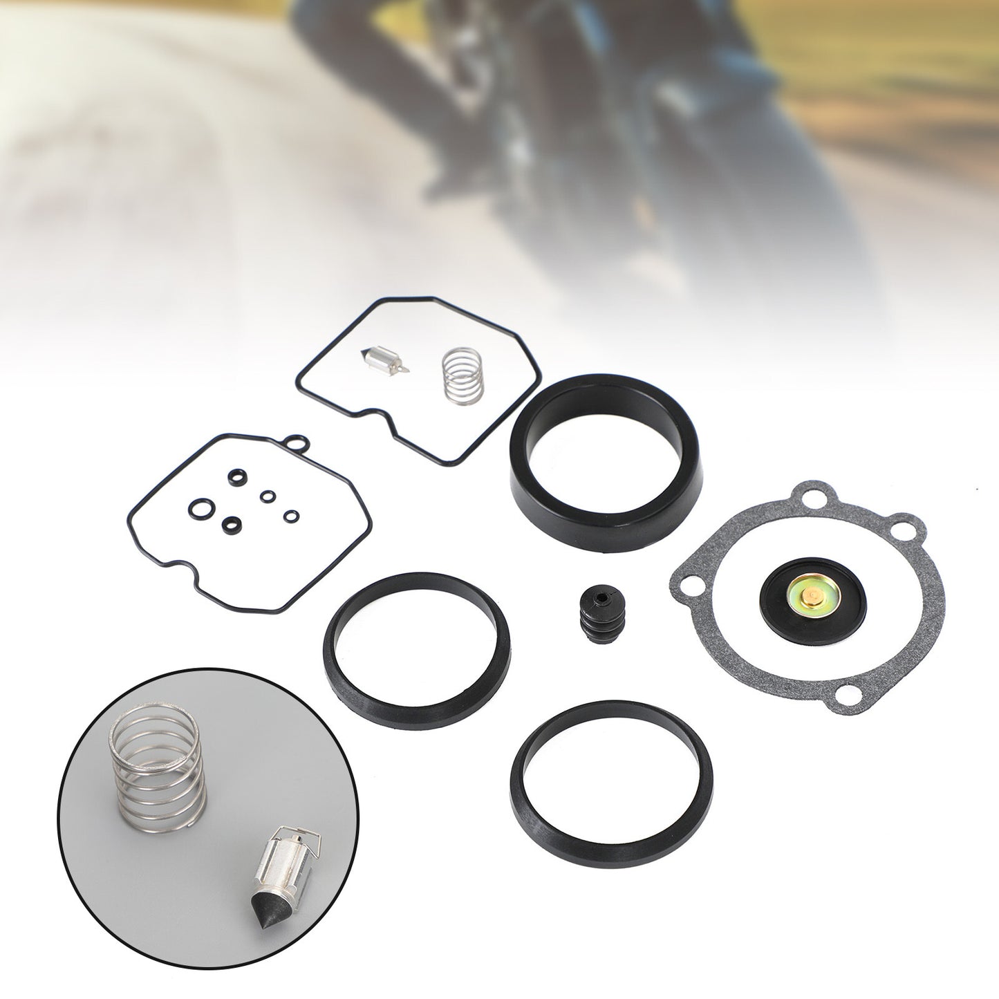 Carburetor Carb Rebuild Kit fits for CV Type 1990~Up XL 883 1200 Softail Dyna