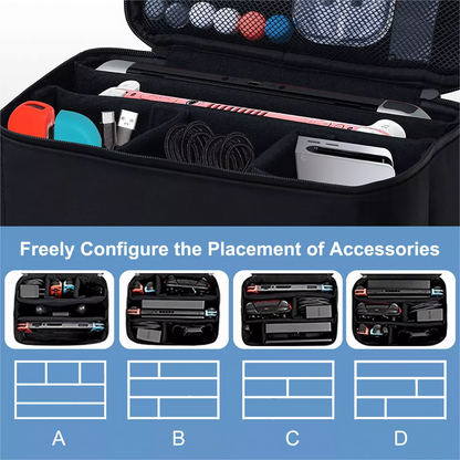 Nylon Bag For Nintendo Switch Console Accessory Storage Carrying Travel Case Bag