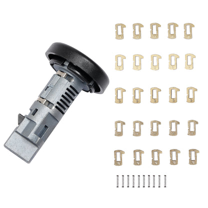 Ignition Switch Lock Cylinder & Tumbler Repair Kit For 05-14 Chevy GMC Cadillac