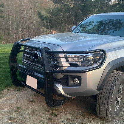 Solid Spare Headlight Grill Grille Front Bumper Brush Guard For Toyota Tacoma 2016-2023