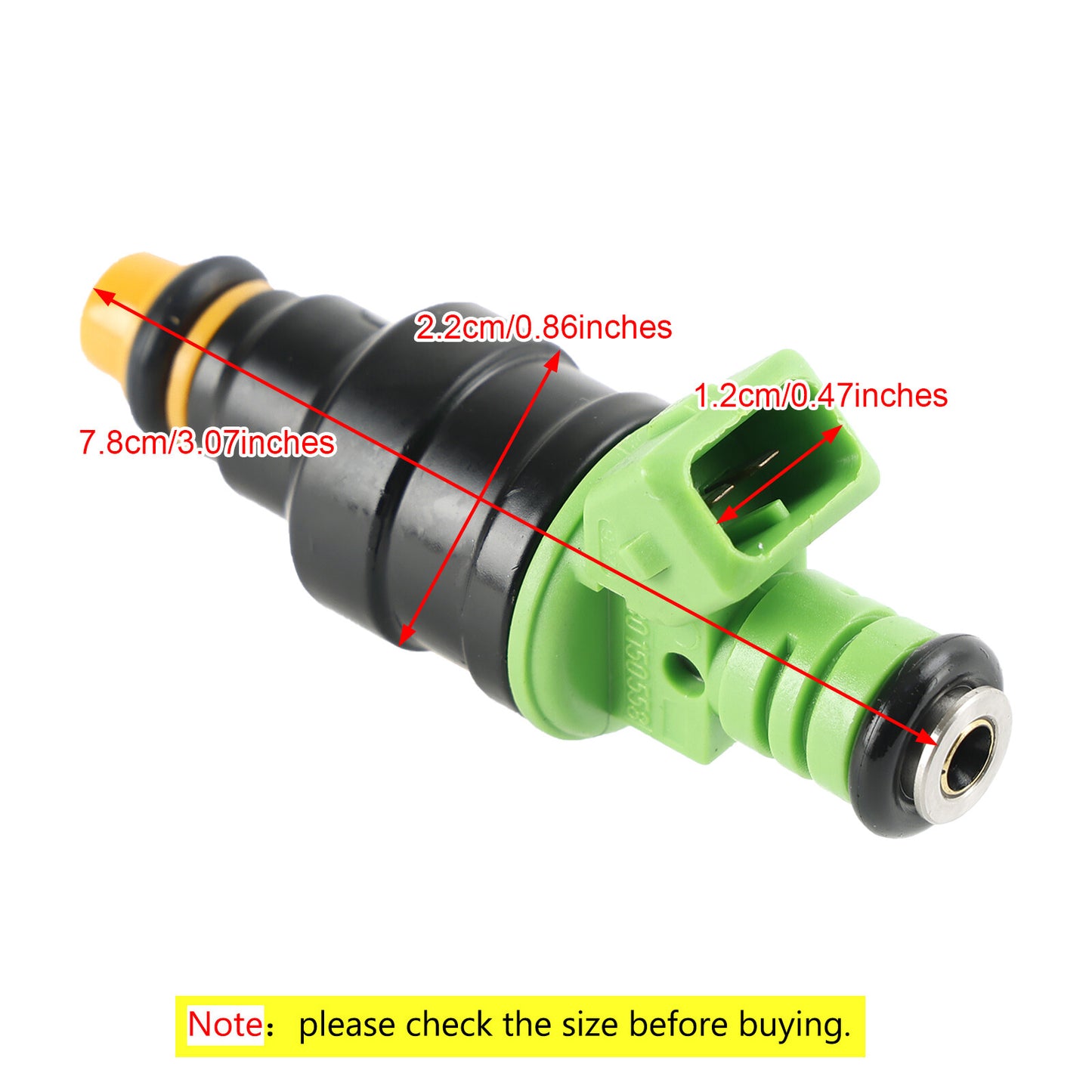 8x Fuel Injectors Fits GM LT1 LS1 LS6 Mustang SOHC DOHC V8 440cc EV1 0280150558