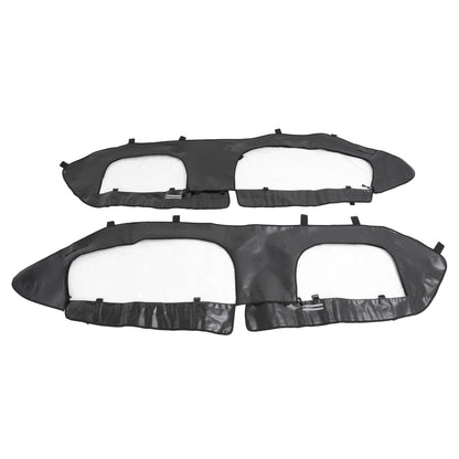 Solid Spare UTV Soft Upper Door Enclosure Set For Can Am Maverick X3 Max Turbo DS RS 2017-25