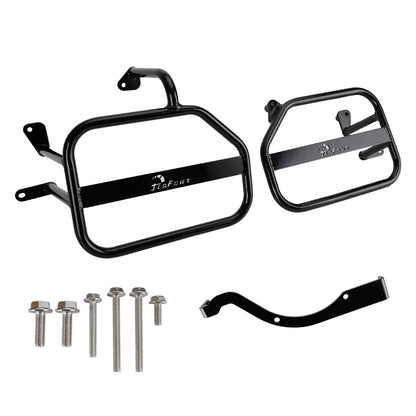 Side Saddle Bag Mounting Bracket Black Fit For Honda Ct125 20-22 Trail 125 21-22