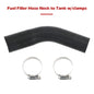 F#1l Filler Hose Neck to Tank W/Clamps For TJ Wrangler 2003 2004-2006 2005