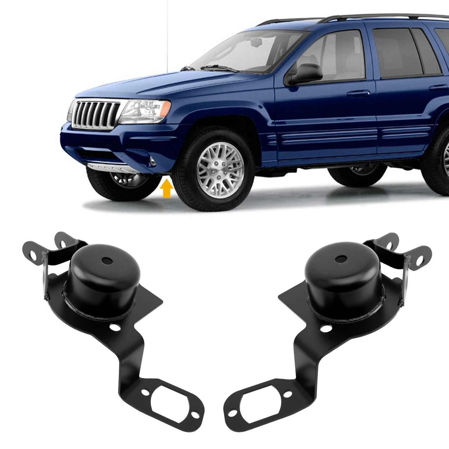 Lower Coil Spring Bracket Front Left & Right Fits 1999-2004 Jeep Grand Cherokee