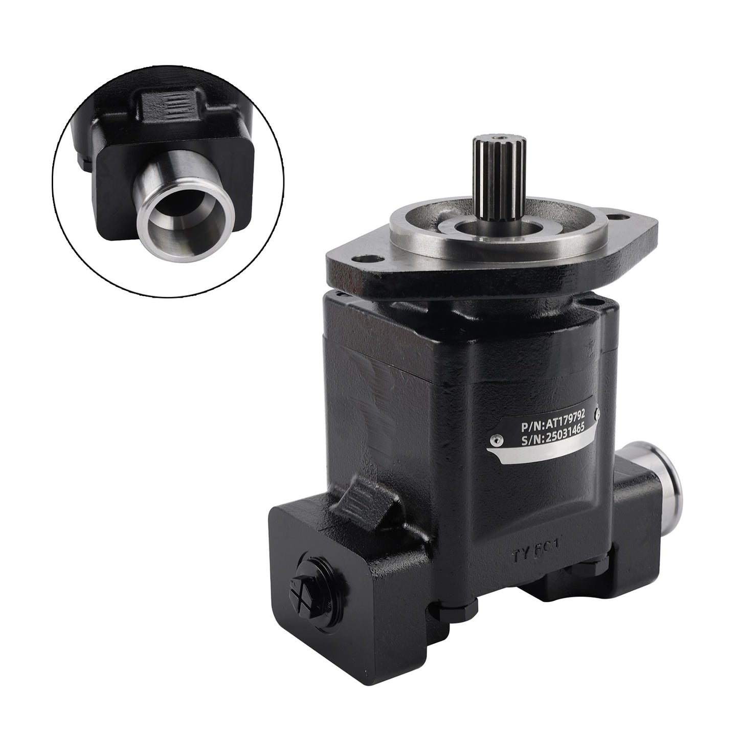 ??Hydraulic Pump AT179792 For John Deere 310L 310G 310E 310J 310K Backhoe Loader