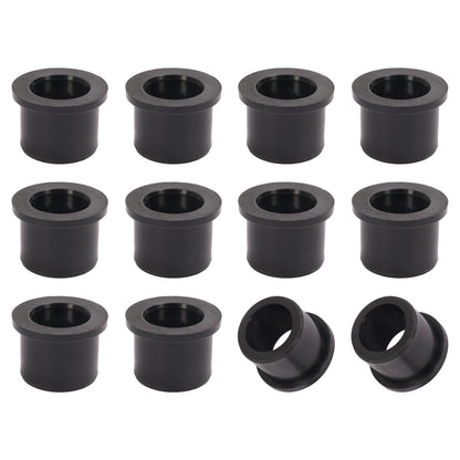 Solid Spare For Yamaha Banshee 350 YFZ350 Black & Gold Front A Arm Bushing & Dust Cover Kit