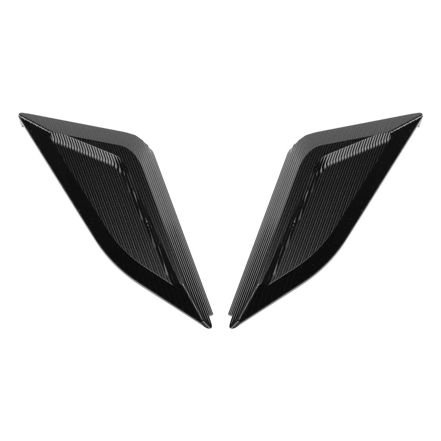 Black mirror delete block off plates fits Ducati Panigale V4 V4R V4S 2018-2024