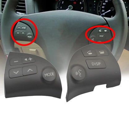 For Lexus ES350 2006-12 Steering Wheel Control Grey Button Cover 84250-33190-C0