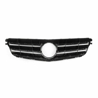 ??Front Bumper Grille For For Benz C Class W204 W/LED Emblem C300/C350 08-14 Blk