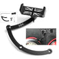 Union Jack Car Phone Mount Folding Holder For Mini Cooper R55 R56 Black&Gray US