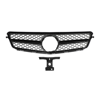 Gloss Black Grill Grille Fits Mercedes Benz W204 C250 C350 2008-13