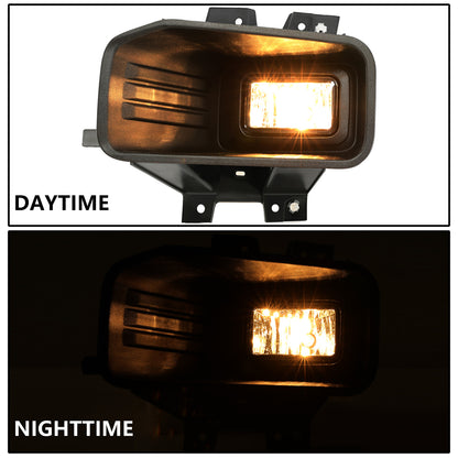 Solid Spare For 2018-2020 Ford F150 F-150 Halogen Fog Light Lamp w/Bulb Driver Side 18-20