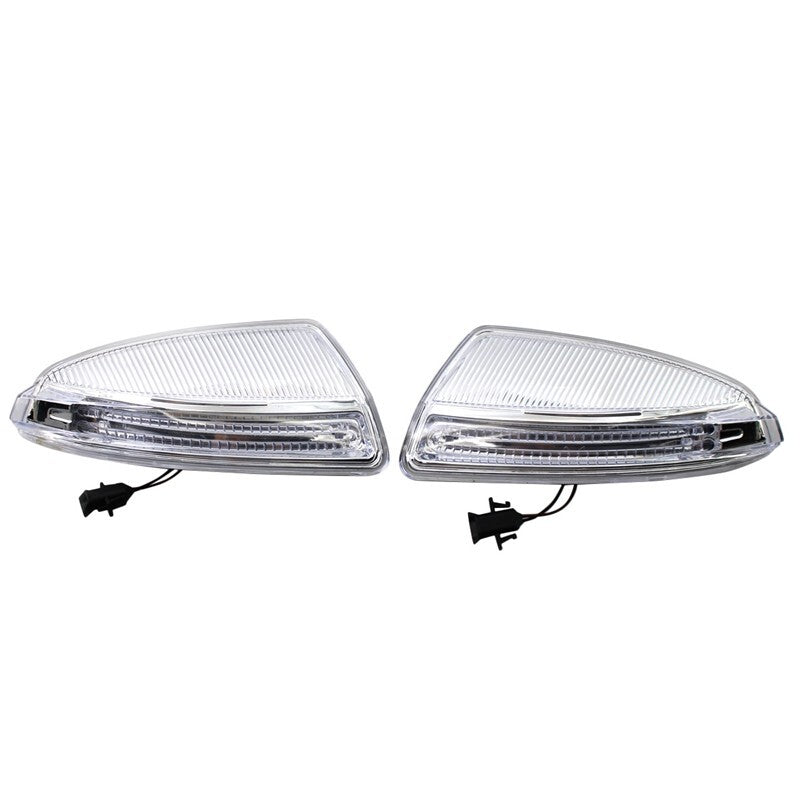 Pair Door Mirror Turn Signal Light Fits Mercedes Benz C250 C300 C350 C63 2008-14
