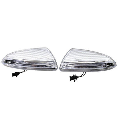 Pair Door Mirror Turn Signal Light Fits Mercedes Benz C250 C300 C350 C63 2008-14