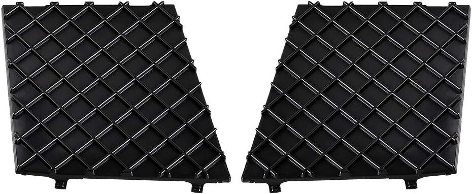For BMW E60 E61 M Sport Front Bumper Lower Mesh Grill Trim Cover Pair LH+RH
