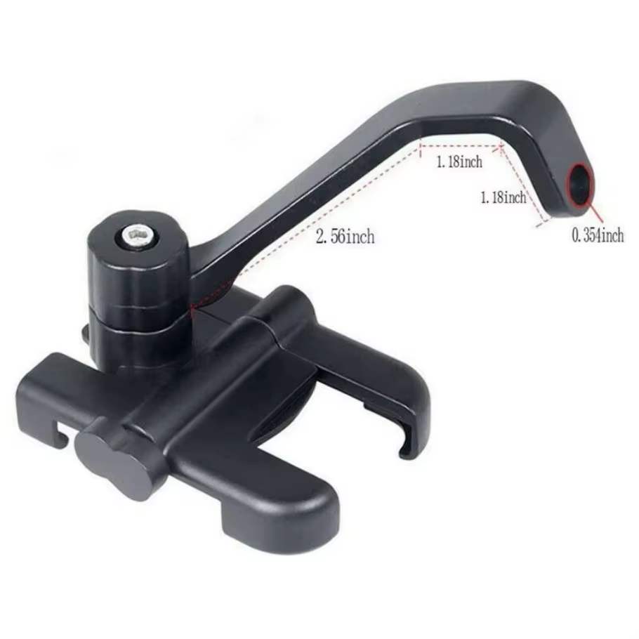 Aluminum Motorcycle 360 degree Handlebar Mount Holder for Cell Phone GPS