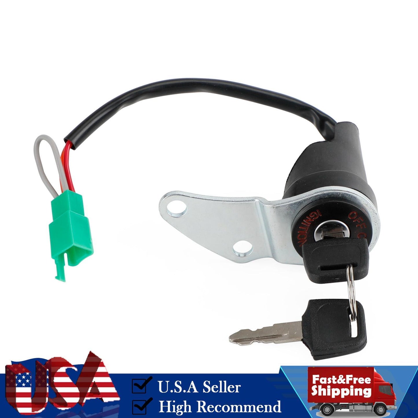 Ignition Key Switch For Suzuki DR 250 R 98-00 DR-Z 250 01-09 # 37110-13E01