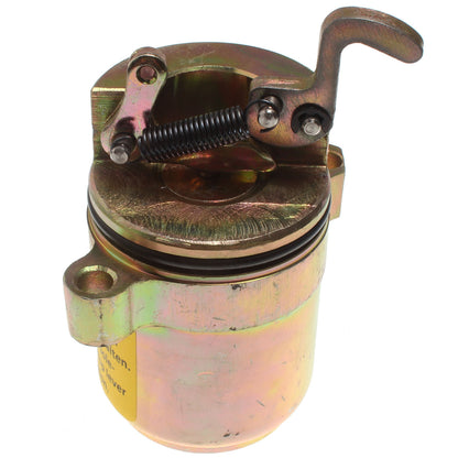 Solid Spare New Fuel Shut Off Solenoid for DEUTZ BF4M1011F Bobcat Skid Steer Loader 863 873