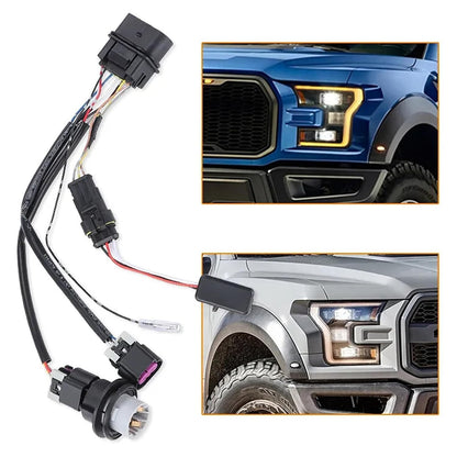 Stock Projector Headlight Converter Wiring harness For 2013-18 Ram 1500 810003