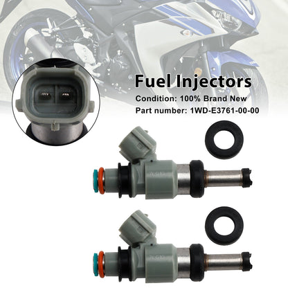 2PCS 1WD-E3761-00-00 Fuel Injectors For Yamaha YZF-R3 2015-2022