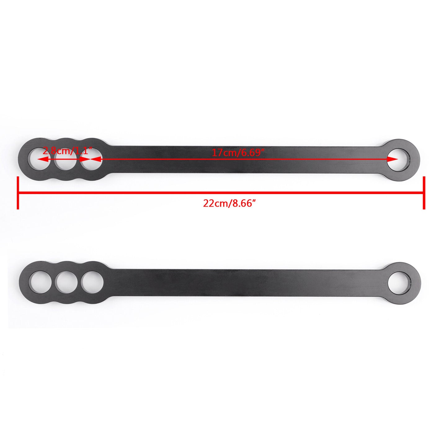 Lowering Links Link Fits Suzuki GSXR 600 750 2001-2005 GSXR 1000 2001-2004 Black