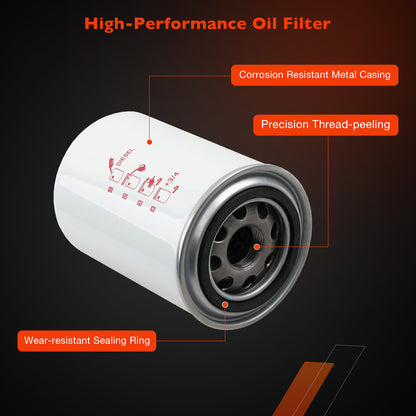 16403-EZ41A Oil Fuel Filter Kit For 2016-19 Nissan Titan XD 5.0L Cummins Diesel