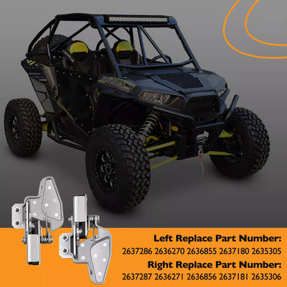 Door Latch Lock Set LH ＆ RH For 2015-2023 Polaris RZR XP 1000 2637286 2637287