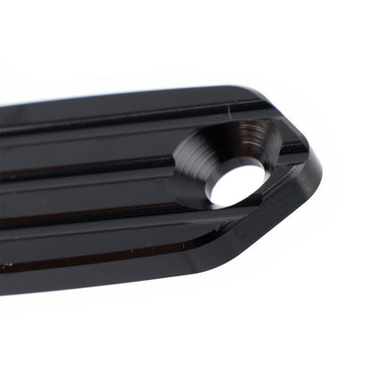 Black mirror delete blanking plates fits Kawasaki ZX6-R ZX6R ZX636 636 2013-2026