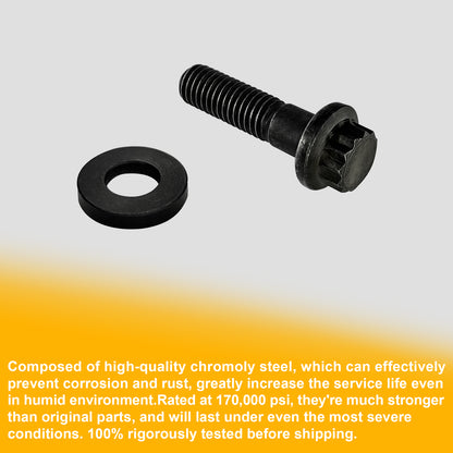8*1.25 Intake Manifold Bolt For 3/8" Flanges Chevy Gen III/LS w/4.8 5.3 6.0 6.2L
