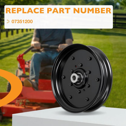 07351200 Mower Flat Idler Pulley For Gravely Pro-Turn ZT HD Ariens 48" 52" 60"