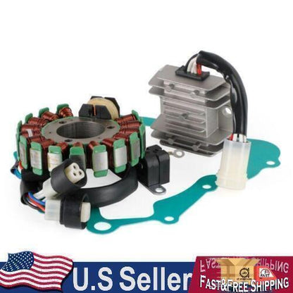 Magneto Stator+Voltage Rectifier+Gasket Foramaha Moto 4FM225FM250 86-91