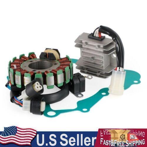 Magneto Stator+Voltage Rectifier+Gasket Foramaha Moto 4FM225FM250 86-91