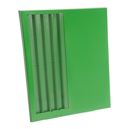 Solid Spare Left Front Side Panel w/Screen Metal INSERT For John Deere 6110 6200 6405 6500