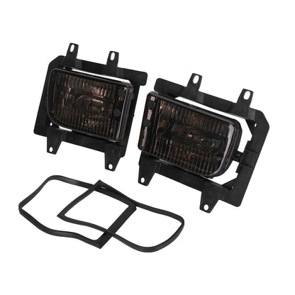 Pair Front Bumper Fog Light Without Blubs For BMW E30 3-Series 1985-1993