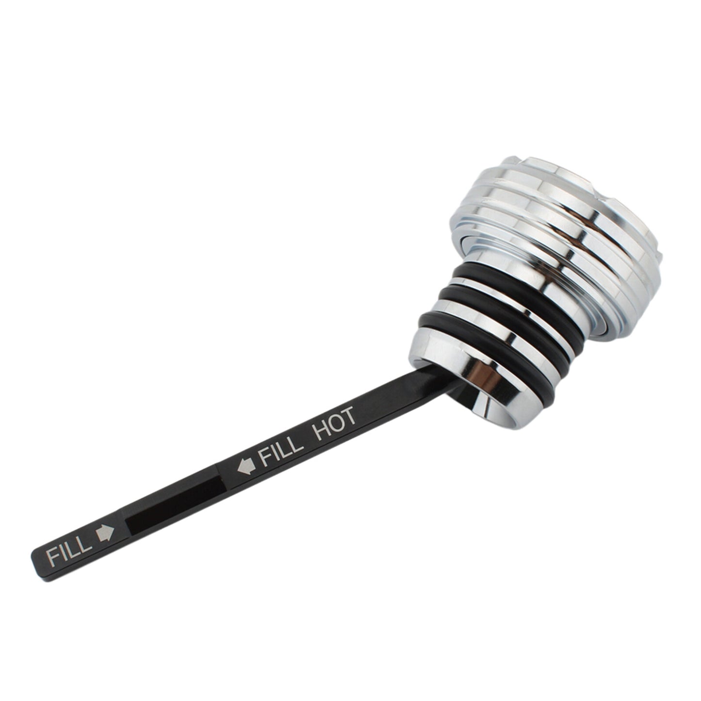 Oil Dipstick Tank Cap Plug For Softail 2000-2017 All Models Silver