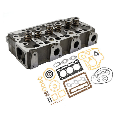 D1305 Complete Cylinder Head Assy+Gasket For Kubota B2710HSD F3060 Tractor