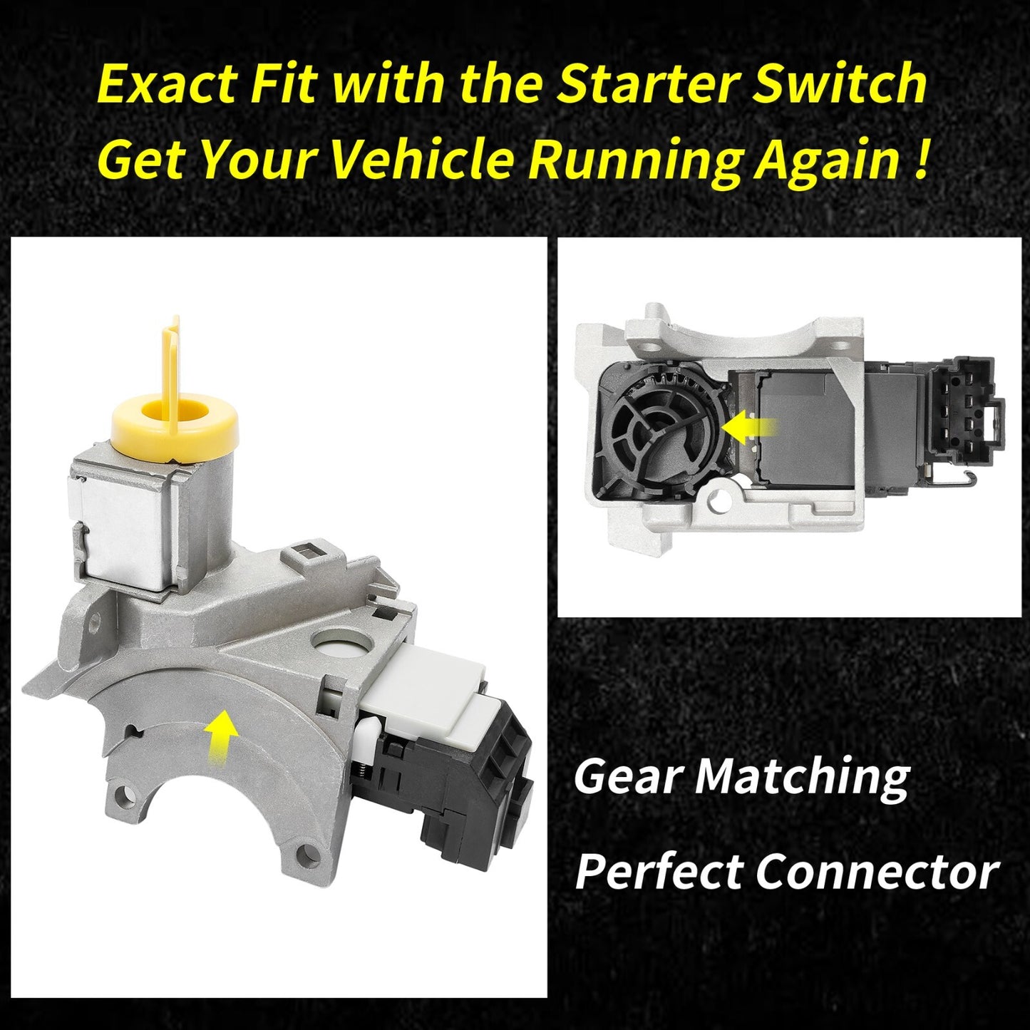 924-713 Ignition Lock Cylinder Housing Fit for 2000-2009 Chevrolet GMC Cadillac