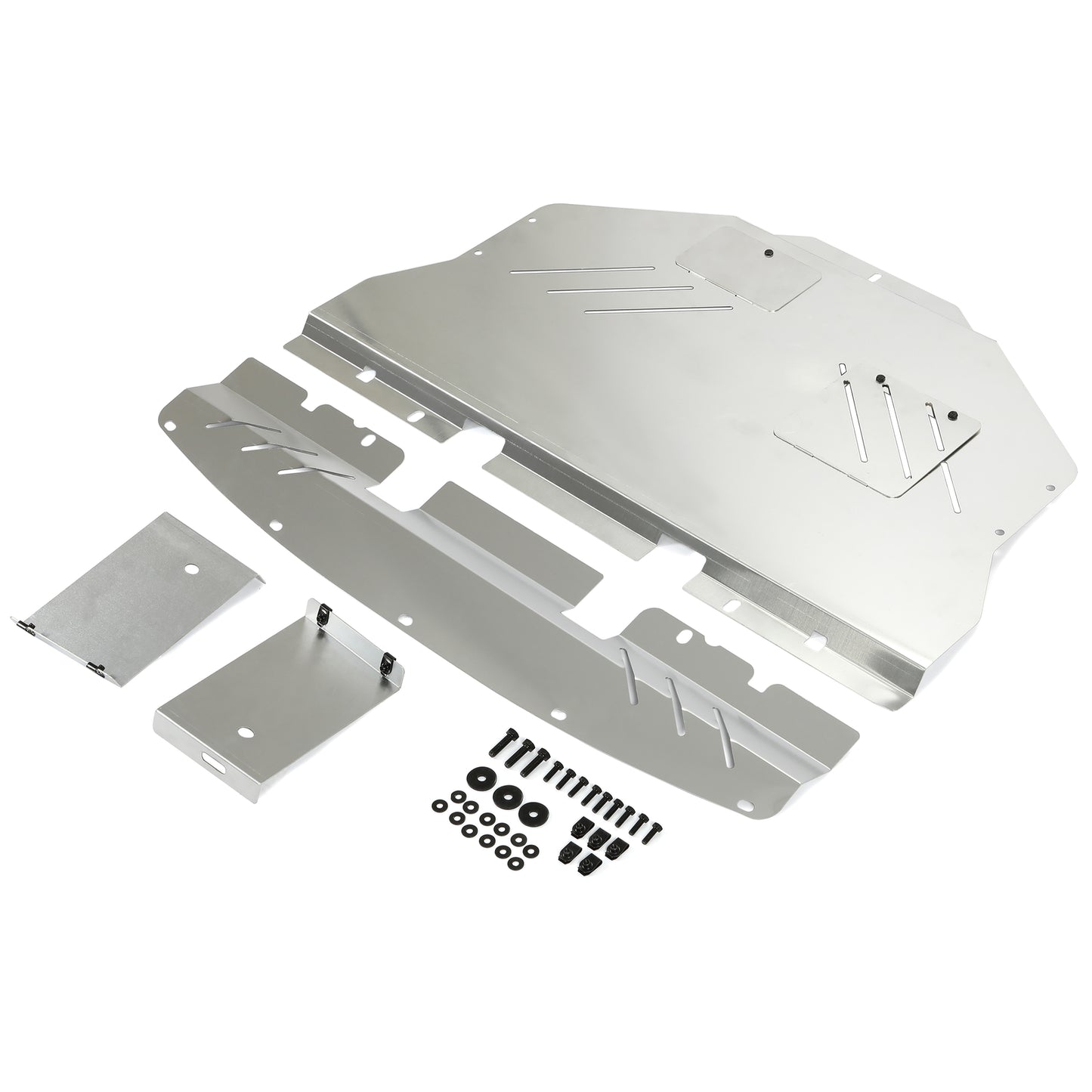 Solid Spare For 11-14 Subaru WRX Impreza Engine Splash Shield Under Tray Skid Plate Aluminum