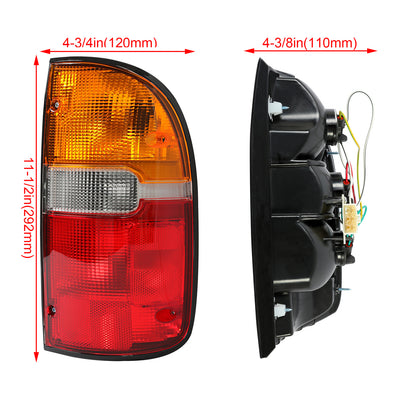 Solid Spare Passenger Side Tail Light Lamp w/Bulb For Toyota Tacoma 1995-2000 Right DOT/SAE